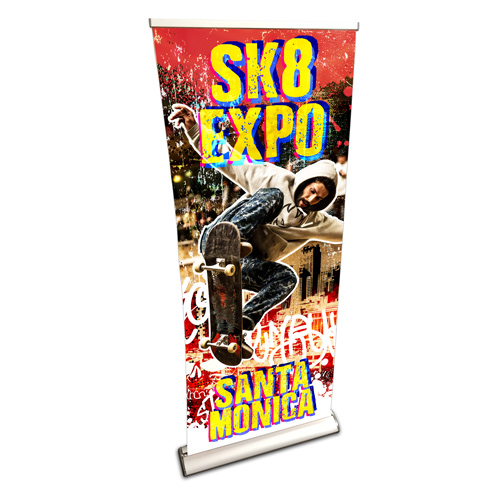 Deluxe Retractable Banner Stand - Single Sided